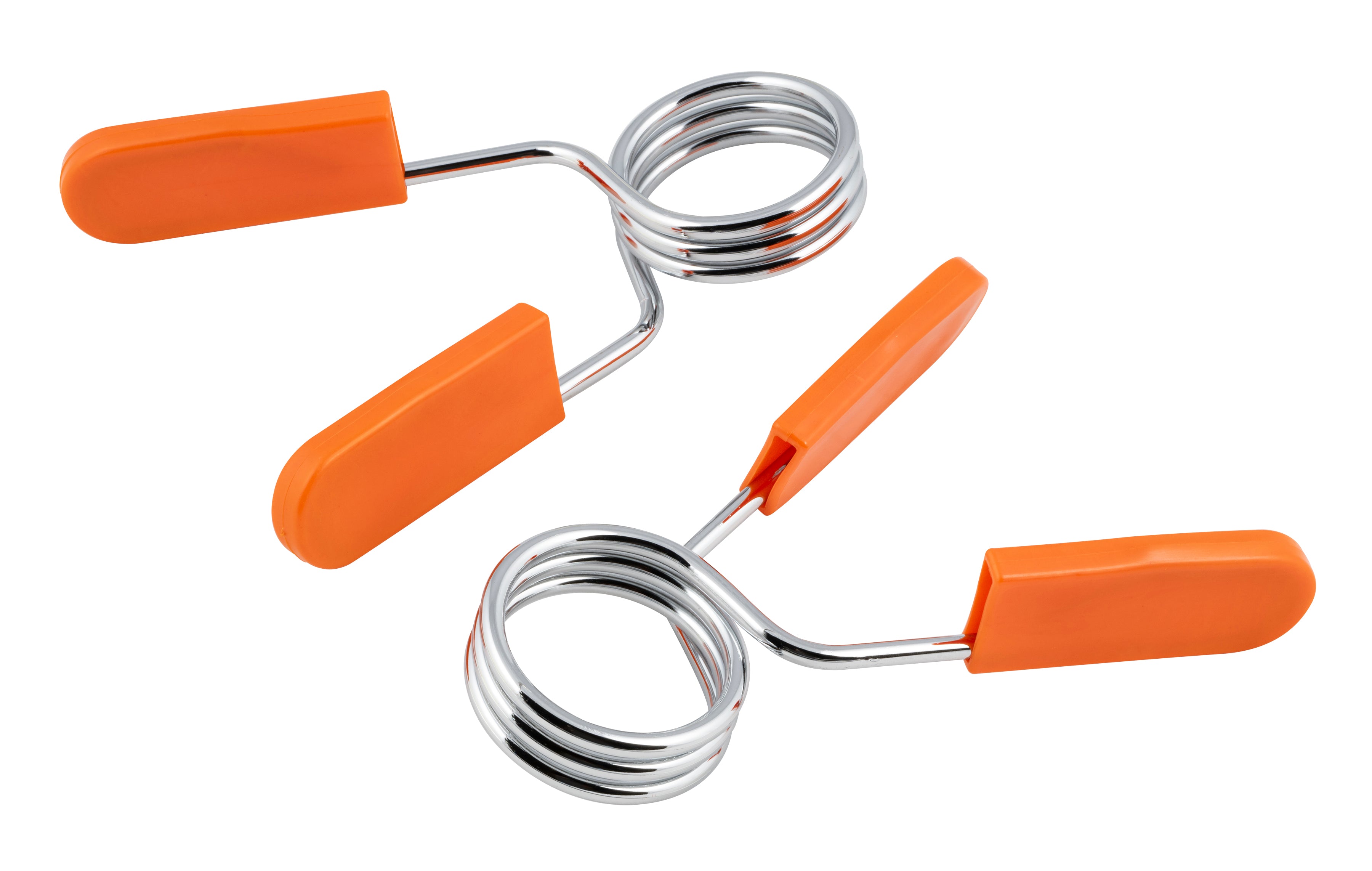 TAG Fitness - Standard Wire 2" Spring Collar w/soft plastic handle (pair) pair