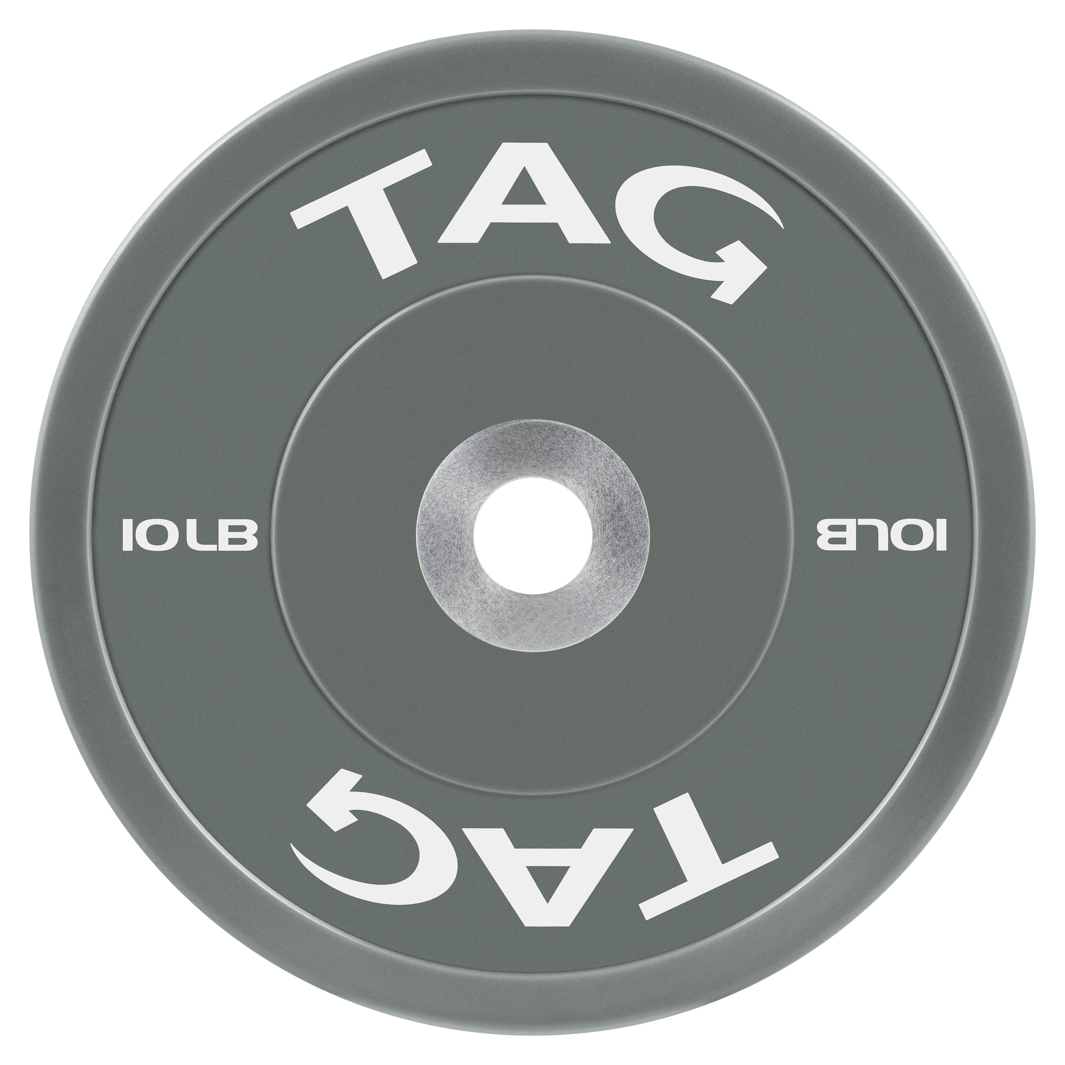 TAG Fitness Black Competition Bumper Plates