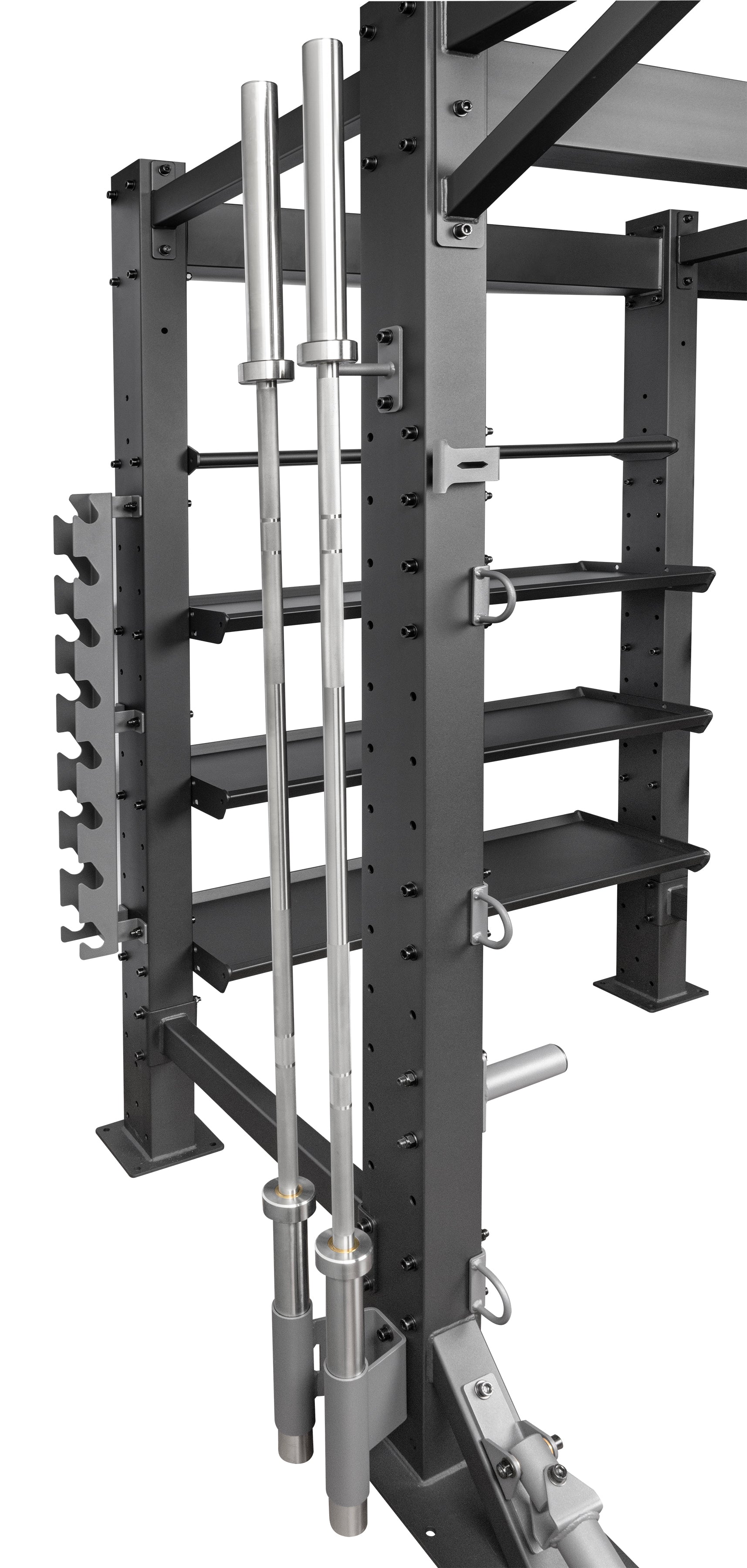 TAG Fitness Double OLY Barbell Storage