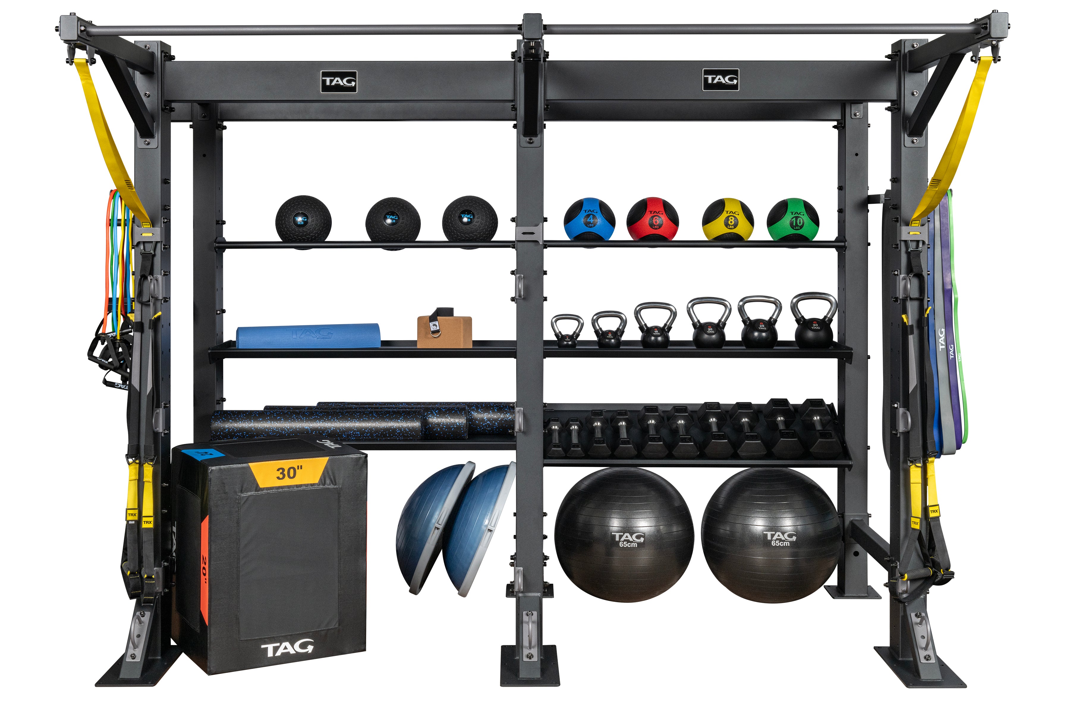 TAG Fitness Free Standing Hospitality Double Bay with Accessories