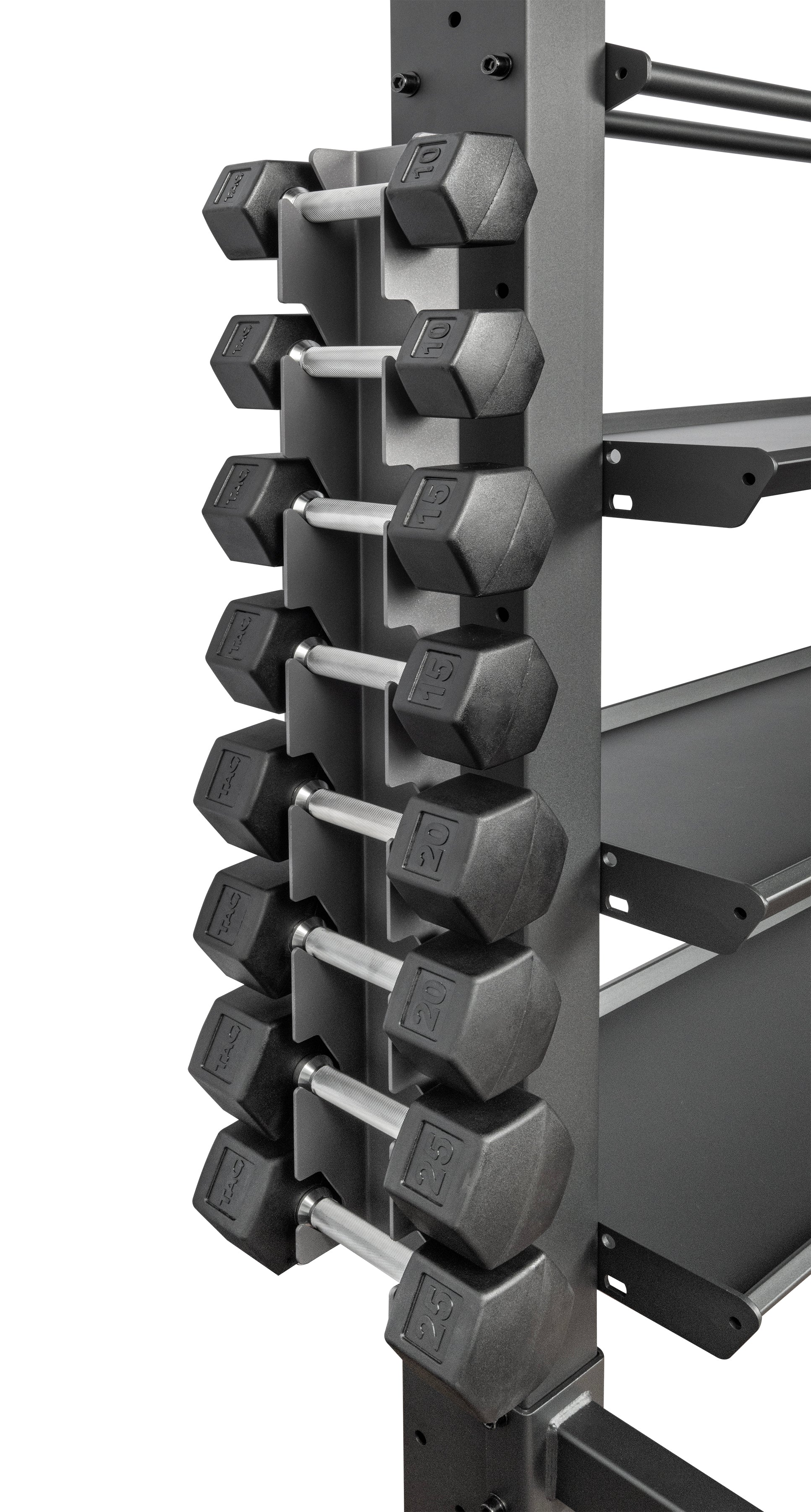 TAG Fitness Vertical Dumbbell Storage