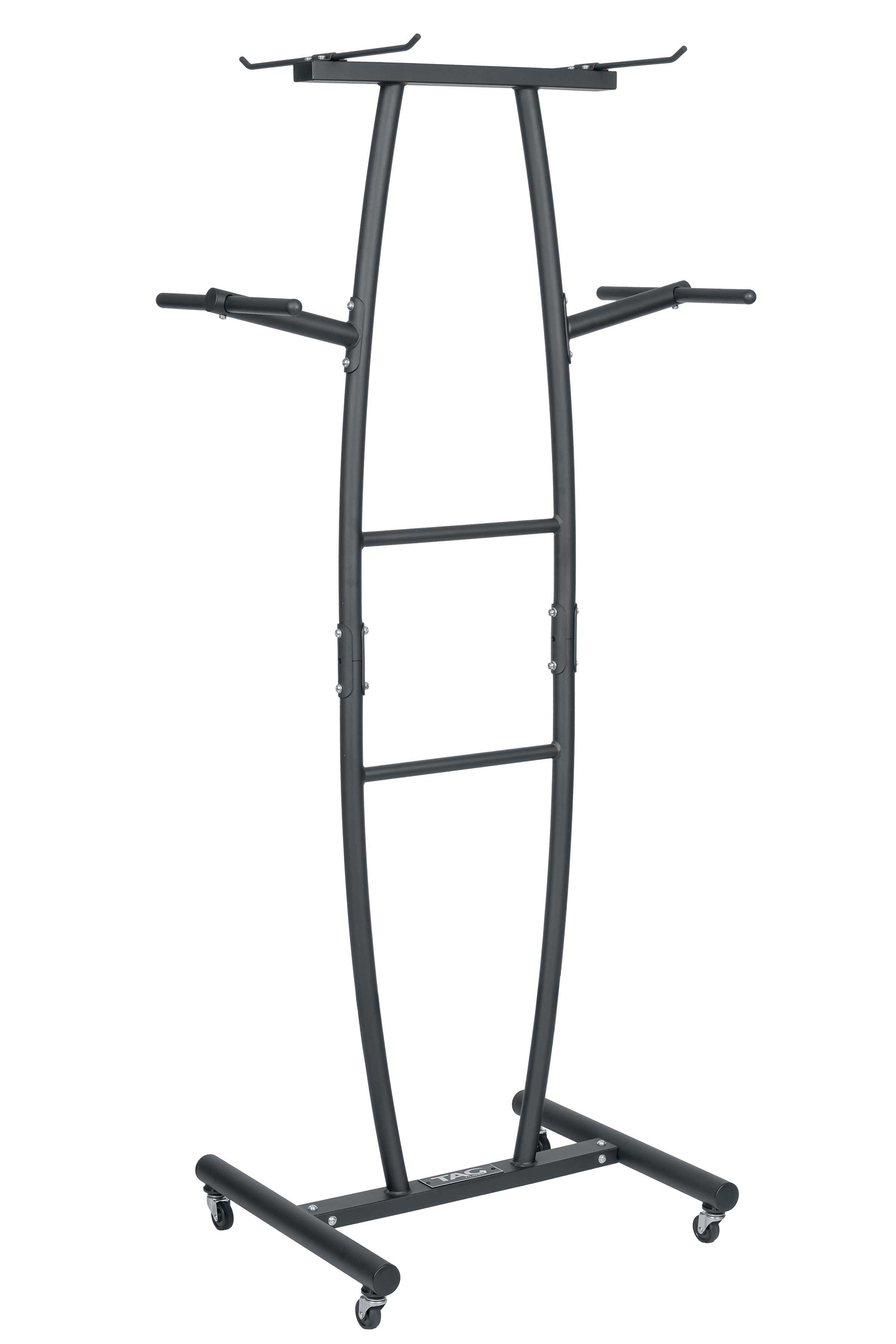 TAG Fitness Eyelet Mat / Accessory Rack - BLACK