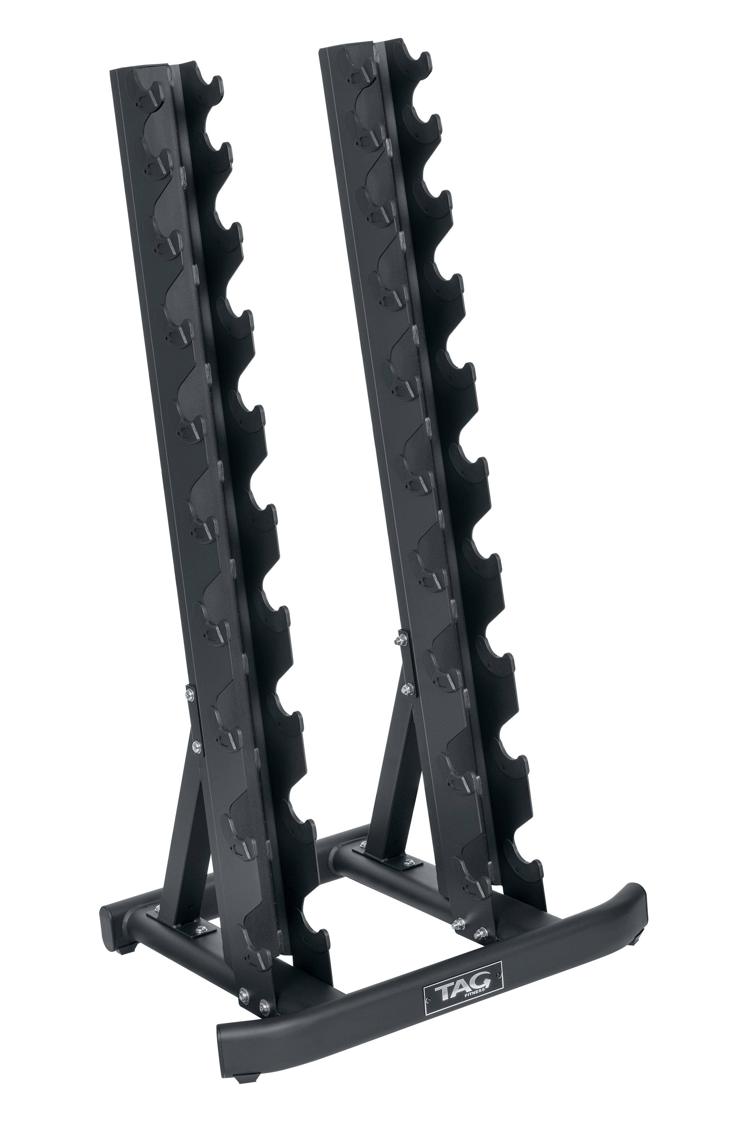 TAG Fitness 10-Pair Vertical Dumbbell Rack
