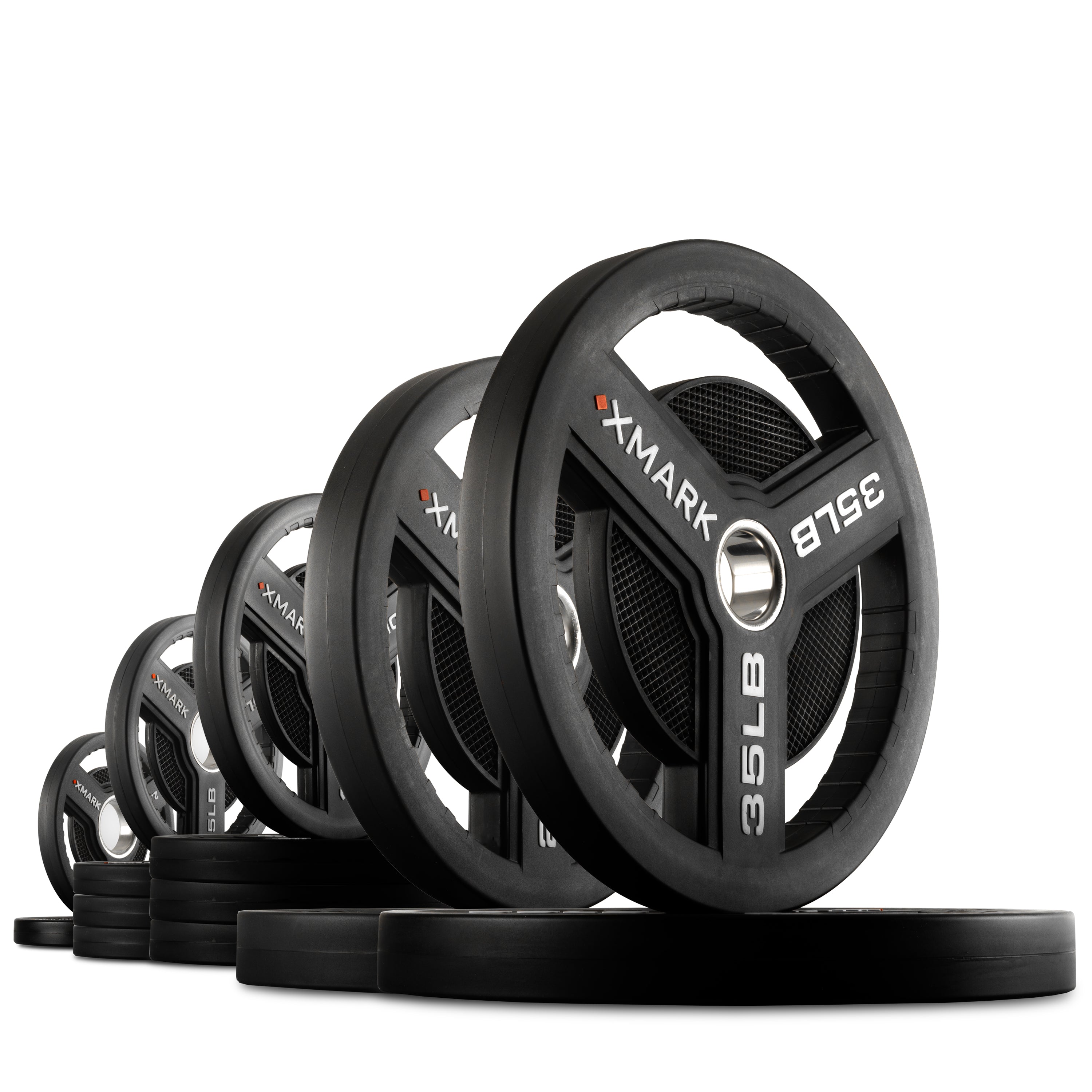 XMARK Commercial Urethane Olympic Weight Plates