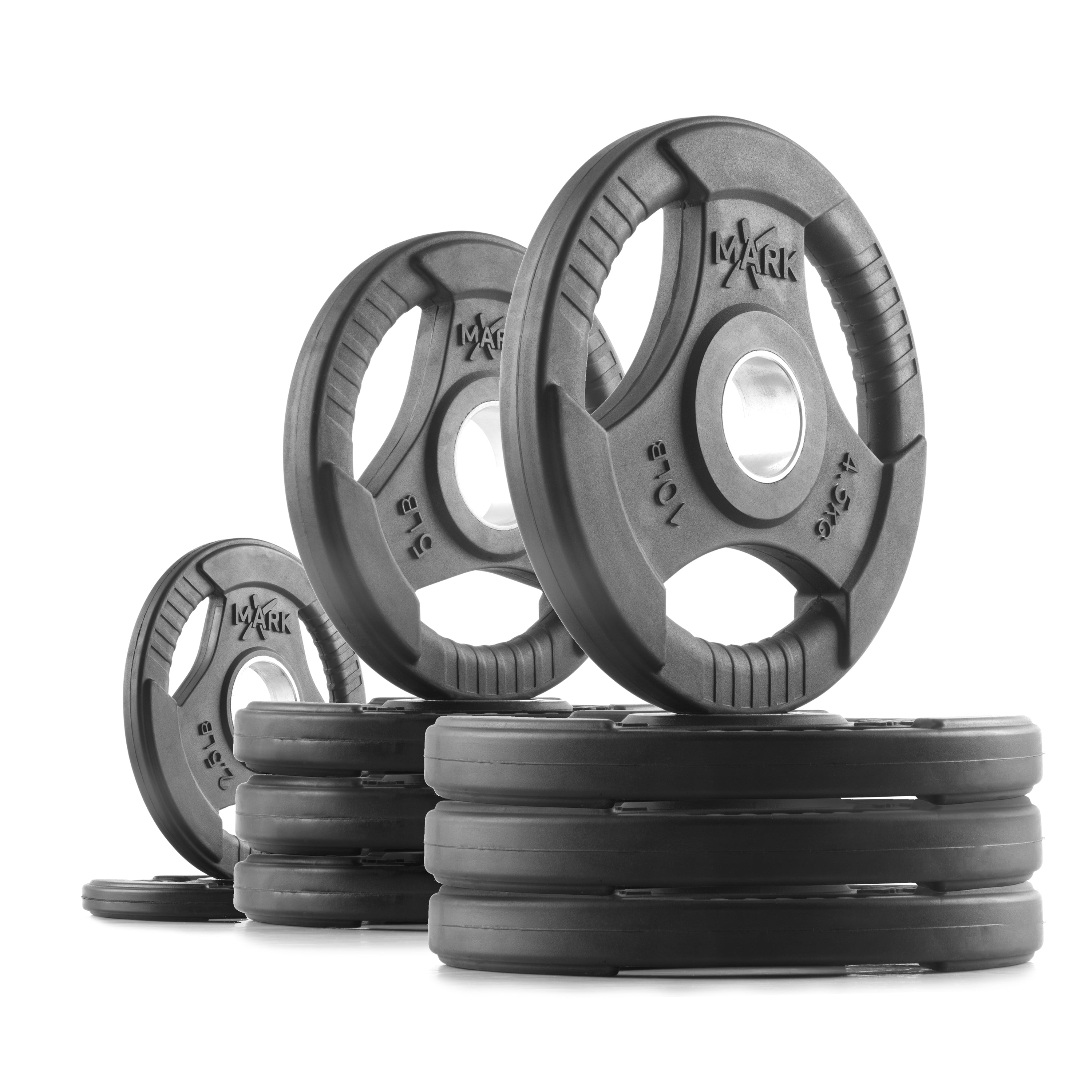 XMARK Tri-Grip Olympic Weight Plates