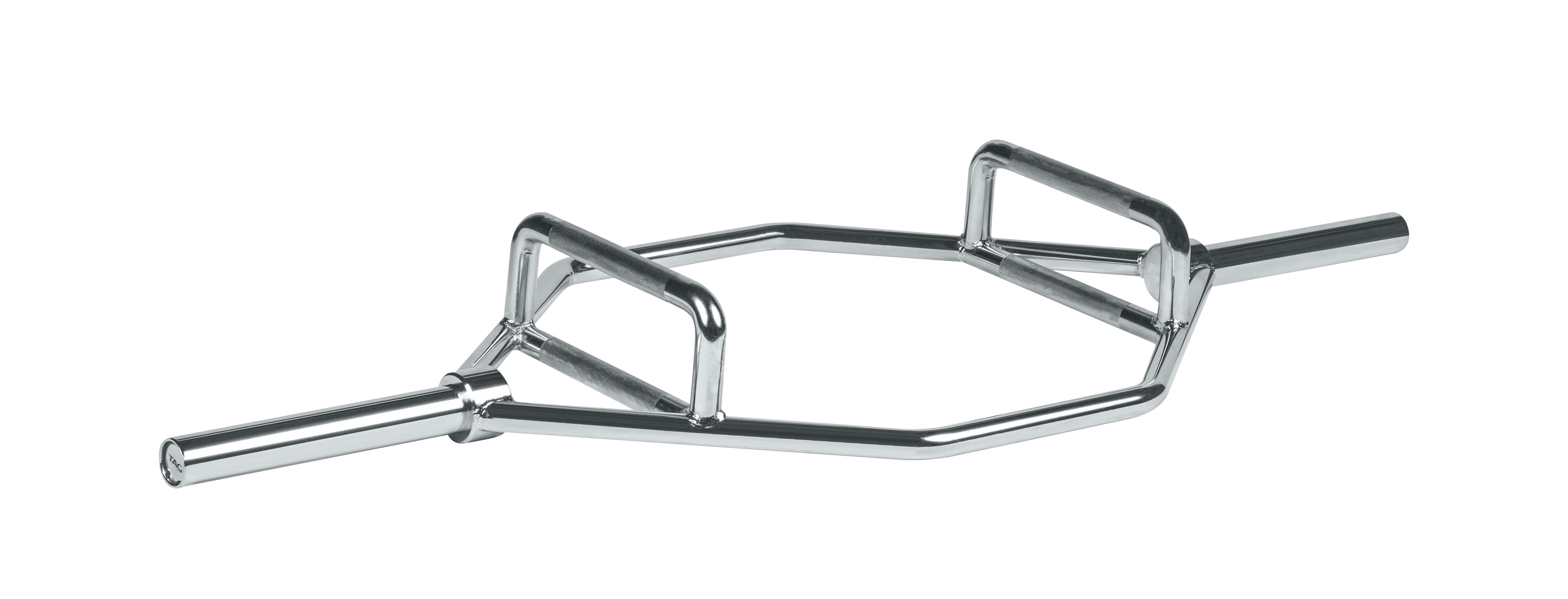 TAG Fitness Hex/Trap Bar w/Raised Handles 55-3/8"L w/25mm diameter grips - 10" Sleeve Length