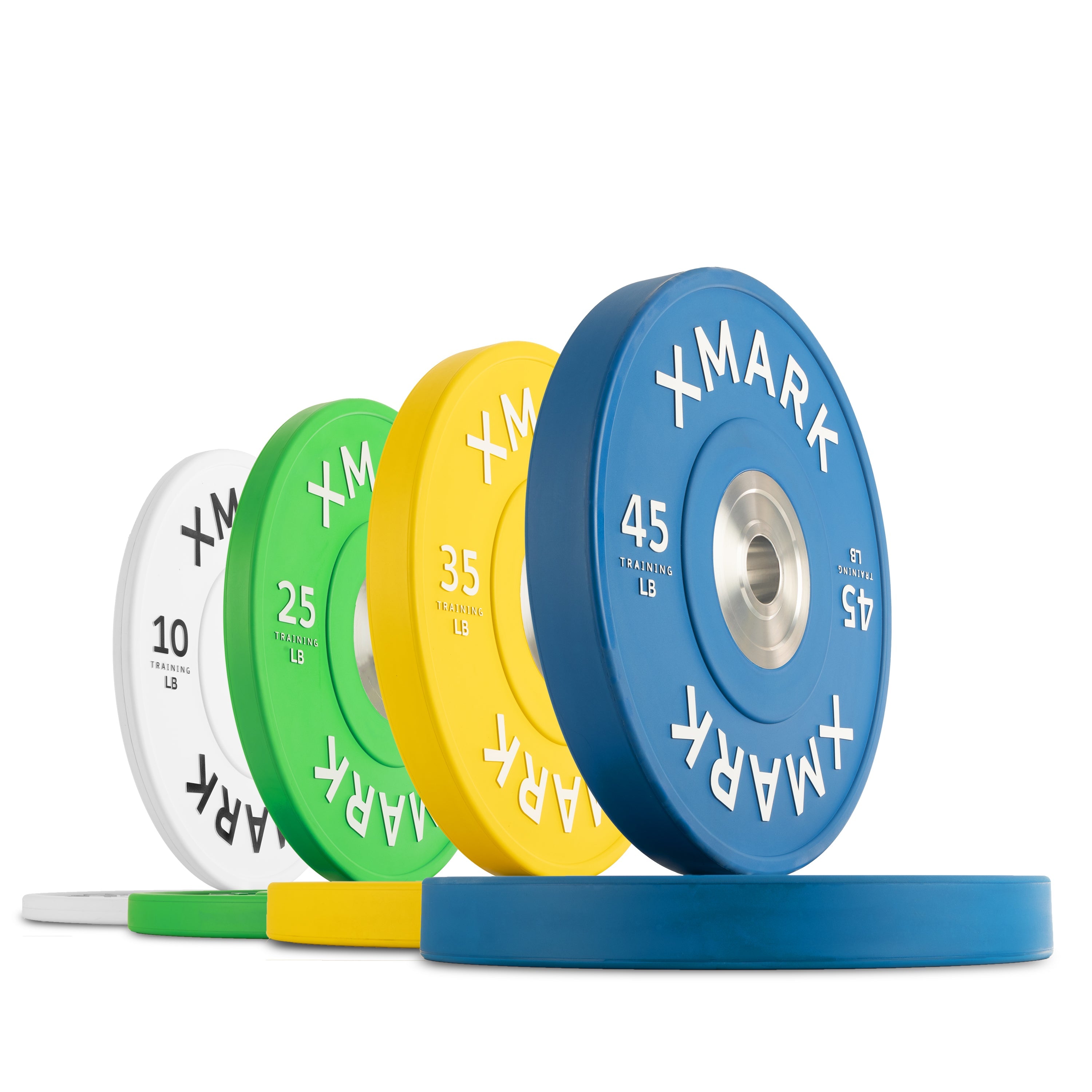 XMARK Commercial Premium Virgin Rubber Color Bumper Plates (LB)