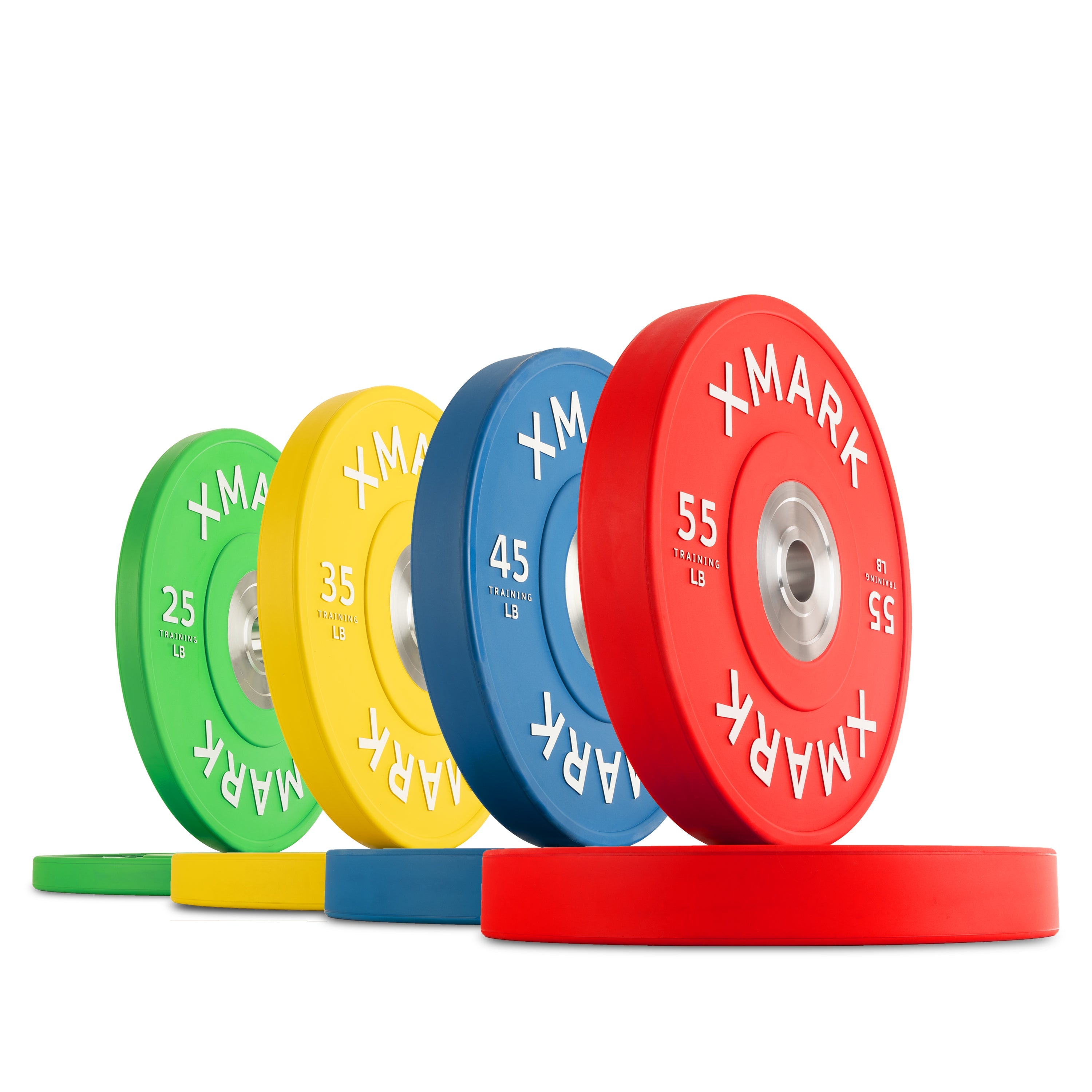 XMARK Commercial Premium Virgin Rubber Color Bumper Plates (LB)