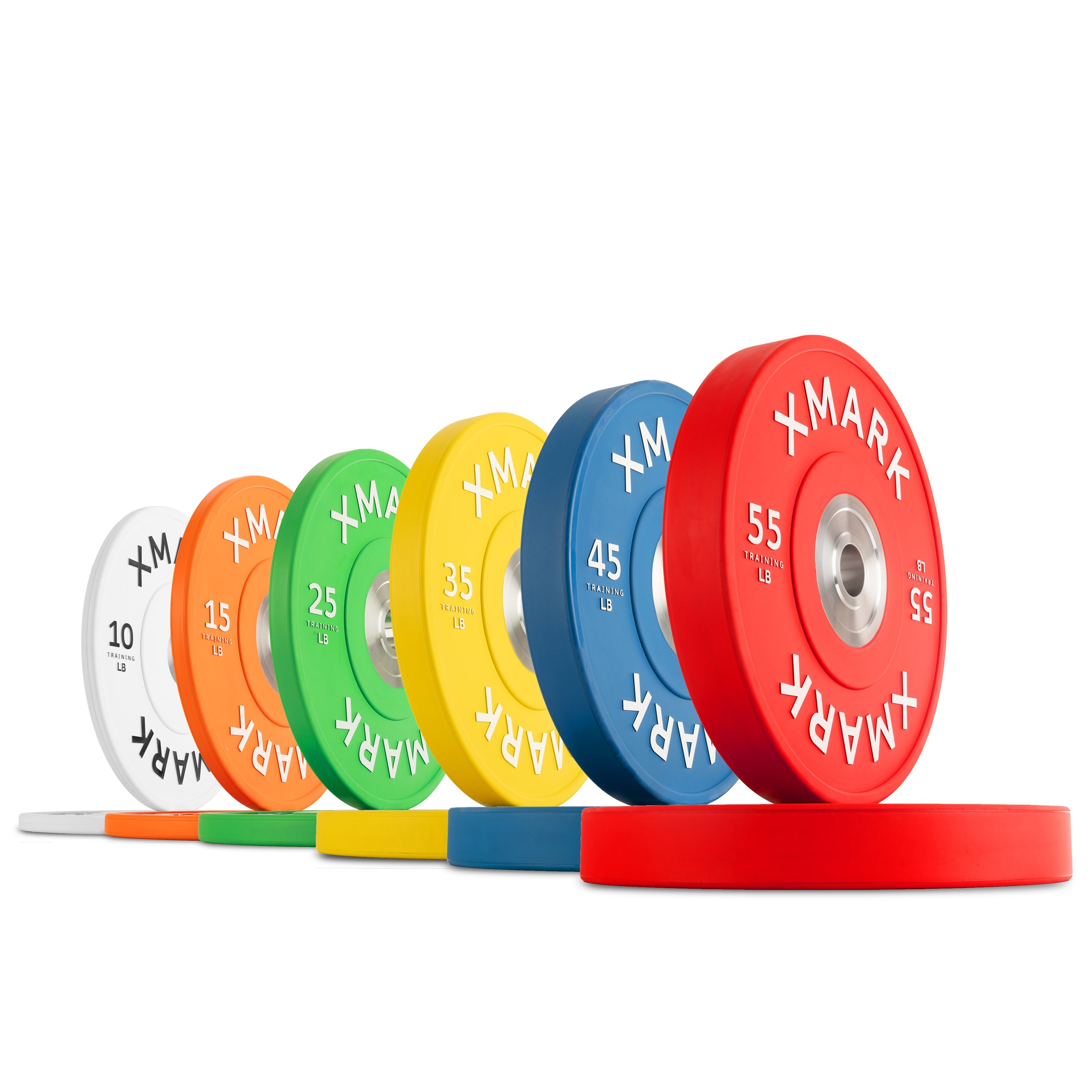 XMARK Commercial Premium Virgin Rubber Color Bumper Plates (LB)
