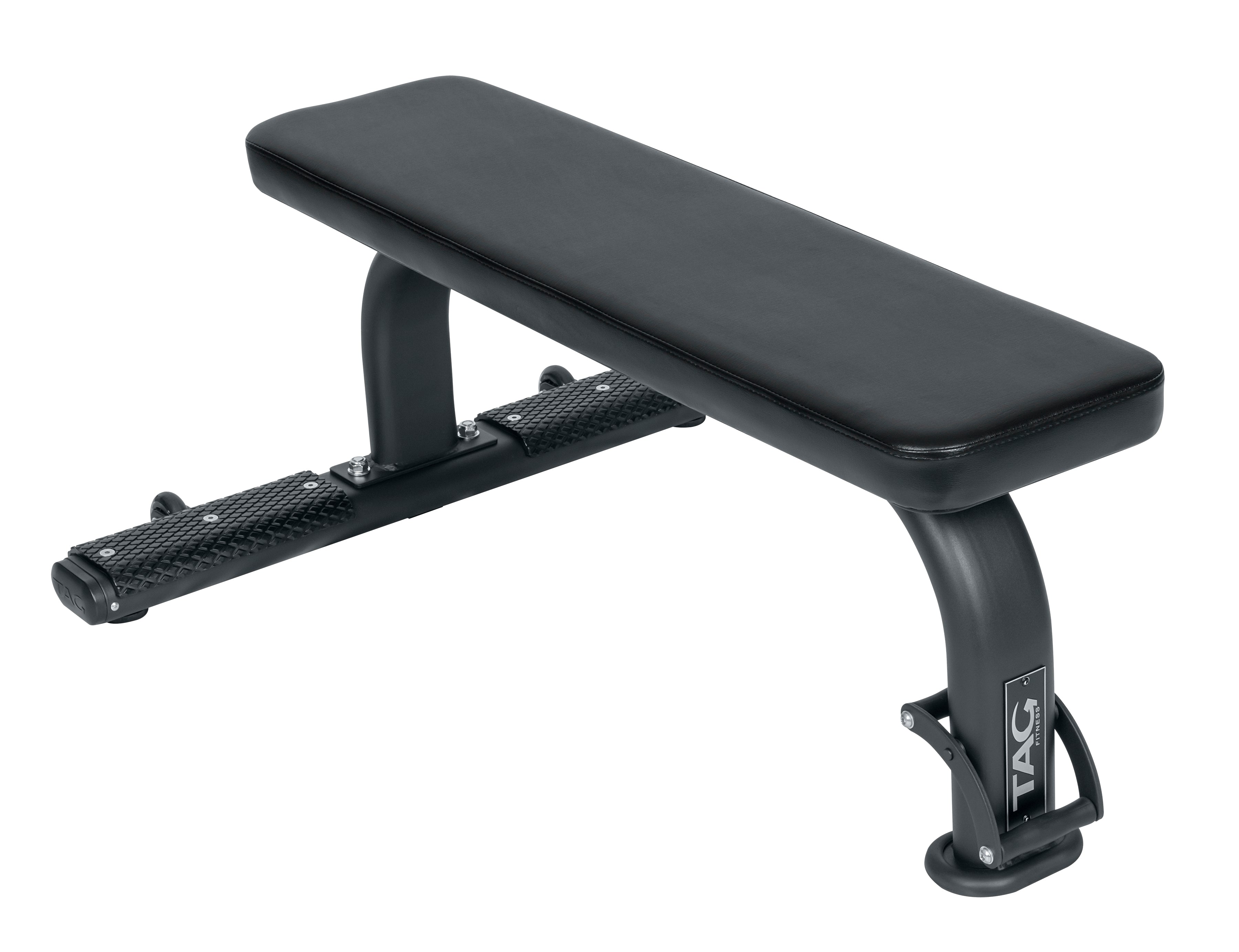 TAG Fitness Flat Bench - Black Frame