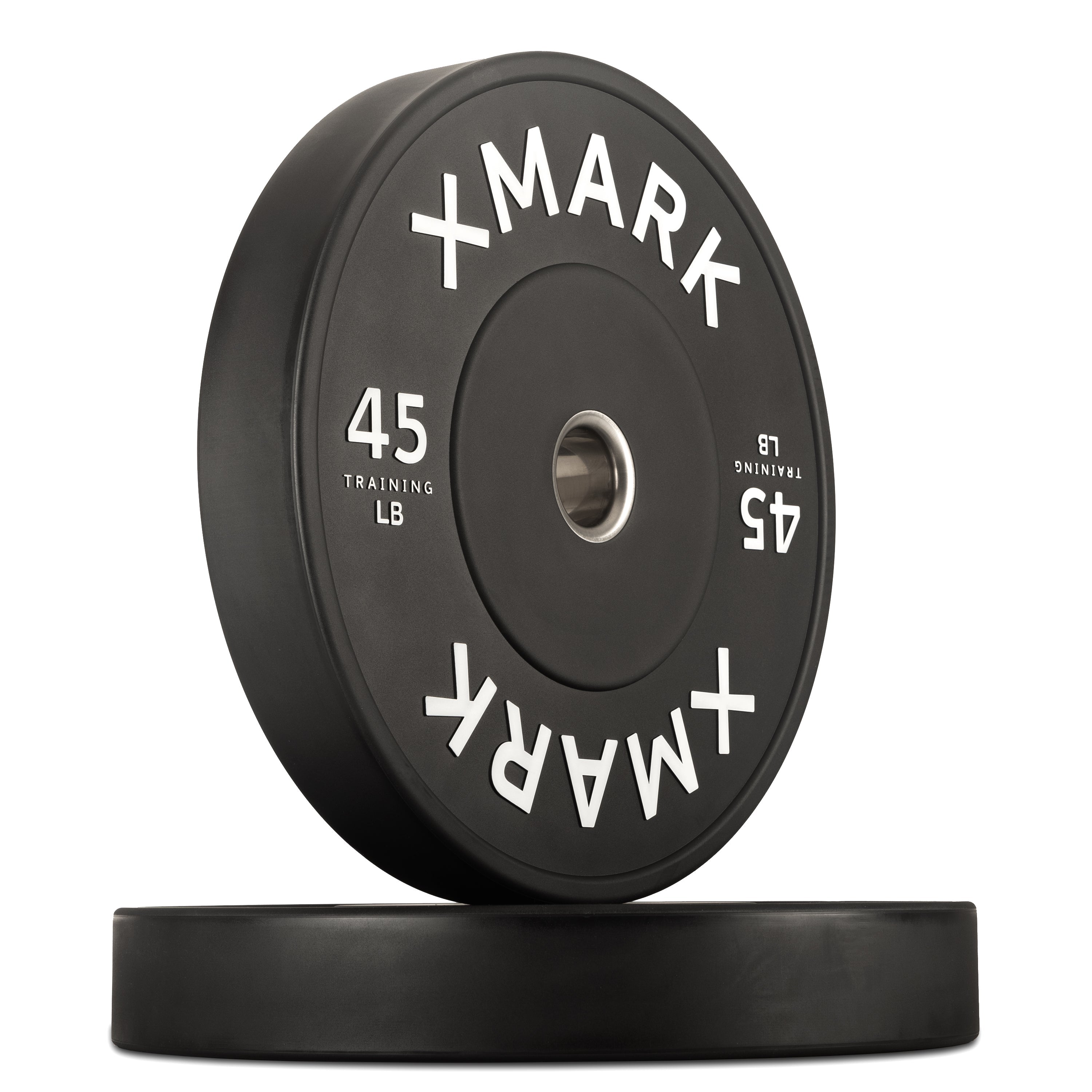 XMARK Commercial Black Bumper Plates (LB)