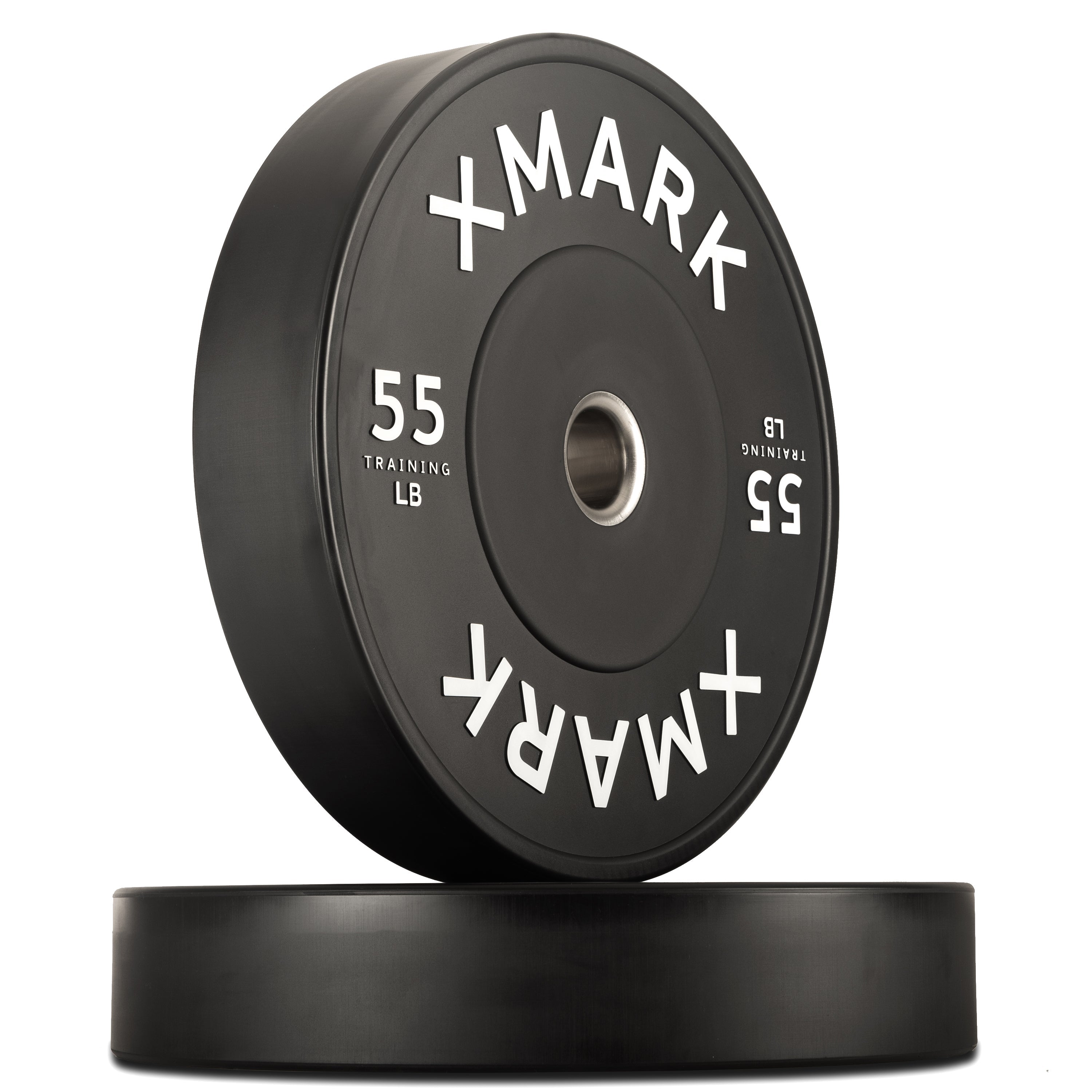 XMARK Commercial Black Bumper Plates (LB)