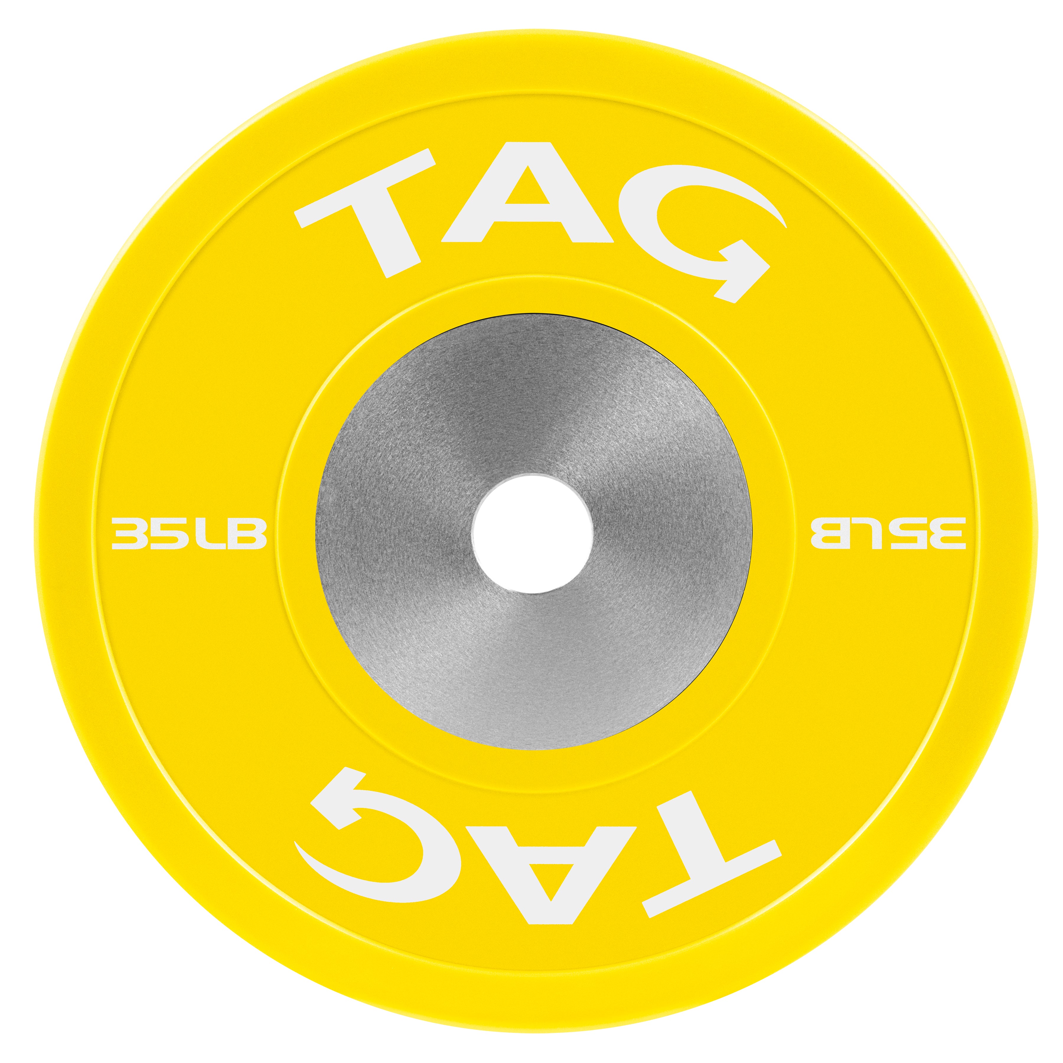 TAG Fitness Black Competition Bumper Plates