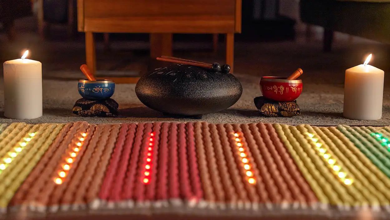 HealthyLine Rainbow Chakra Series | PEMF Far Infrared Heating Mats