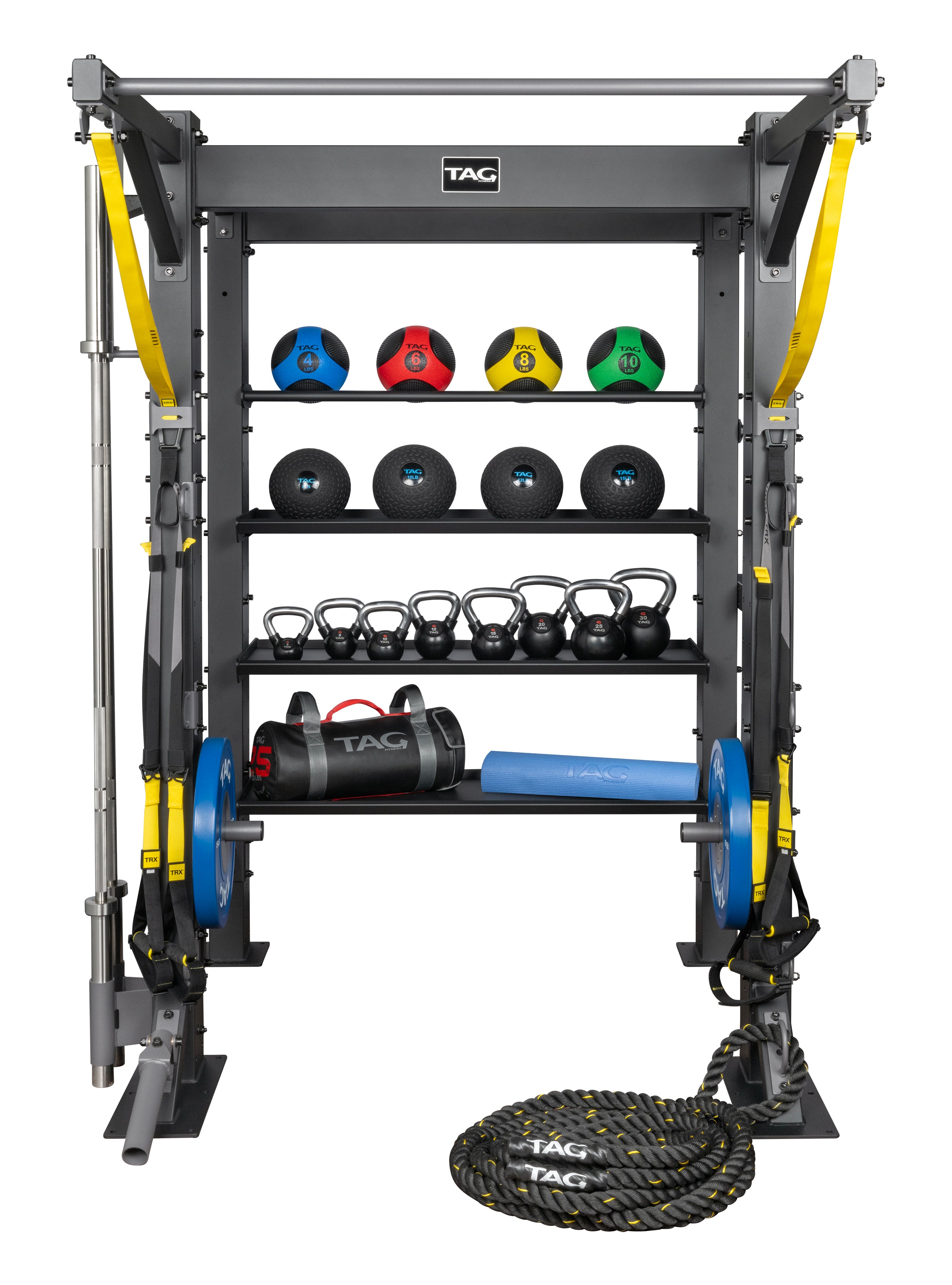 TAG Fitness Free Standing Single Fitness Bay