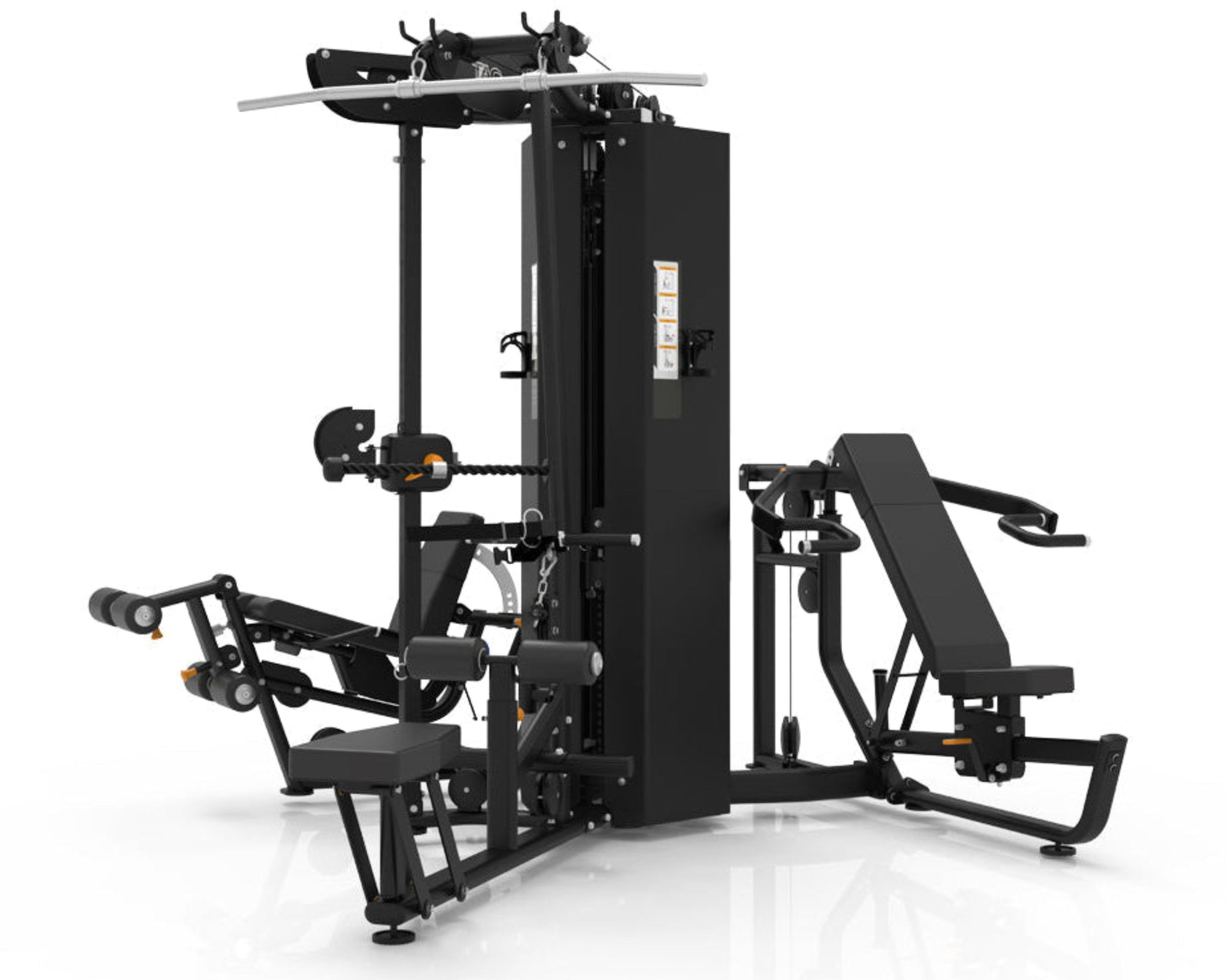 TAG Fitness Performance Chest/Incline/Shoulder Press Leg Ext/Curl & Lat Pull/Low Row