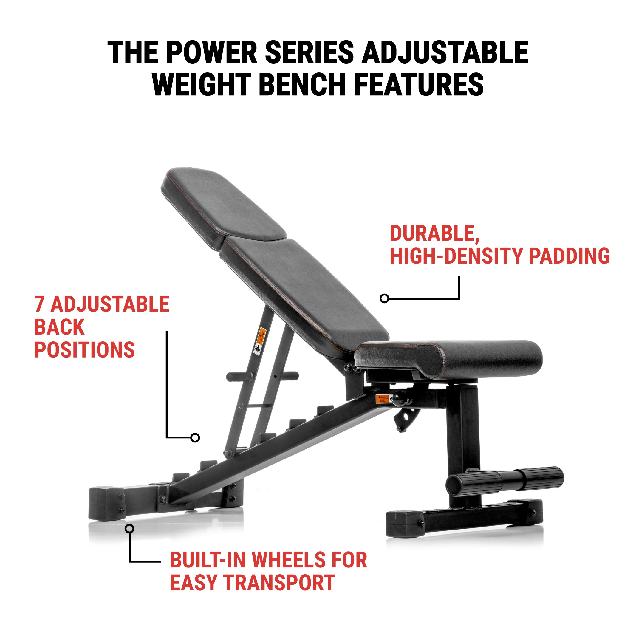 XMARK Power Series Adjustable Dumbbell Weight Bench