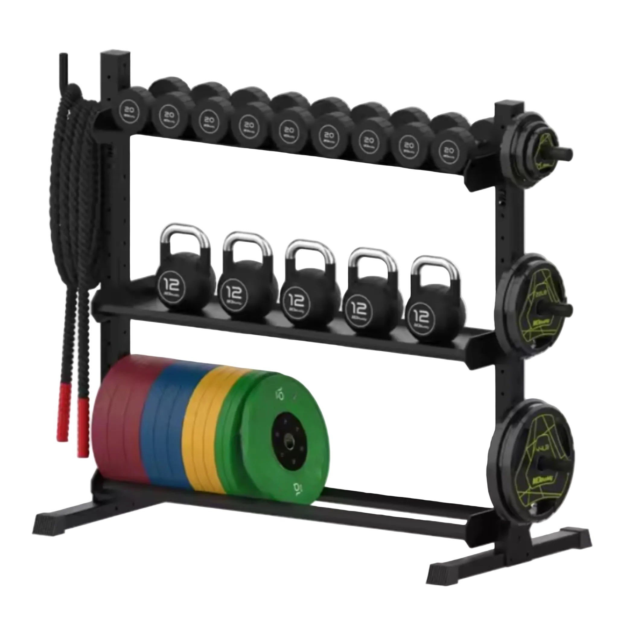 TitanForge Elite Dumbbell Rack