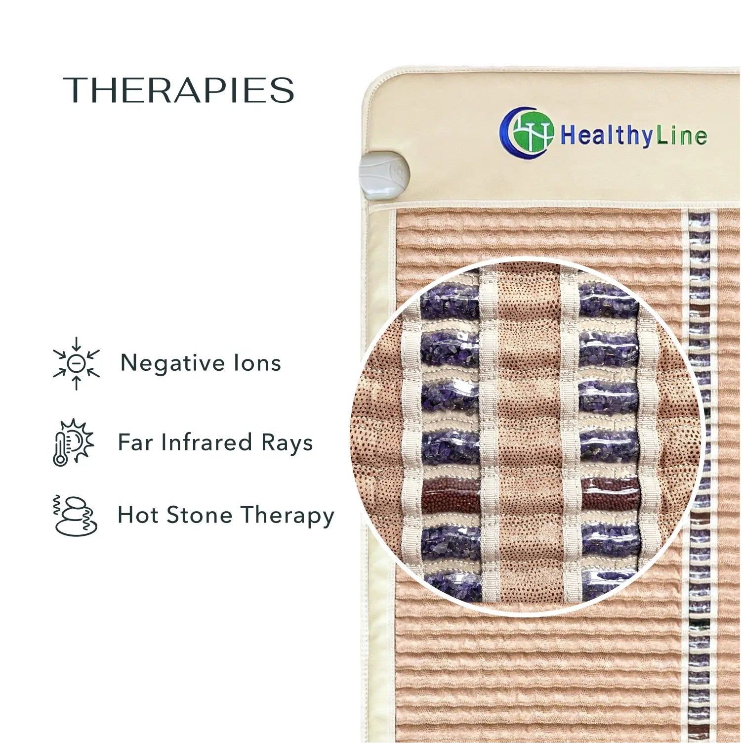 HealthyLine Rainbow Chakra 360 Wrap Set