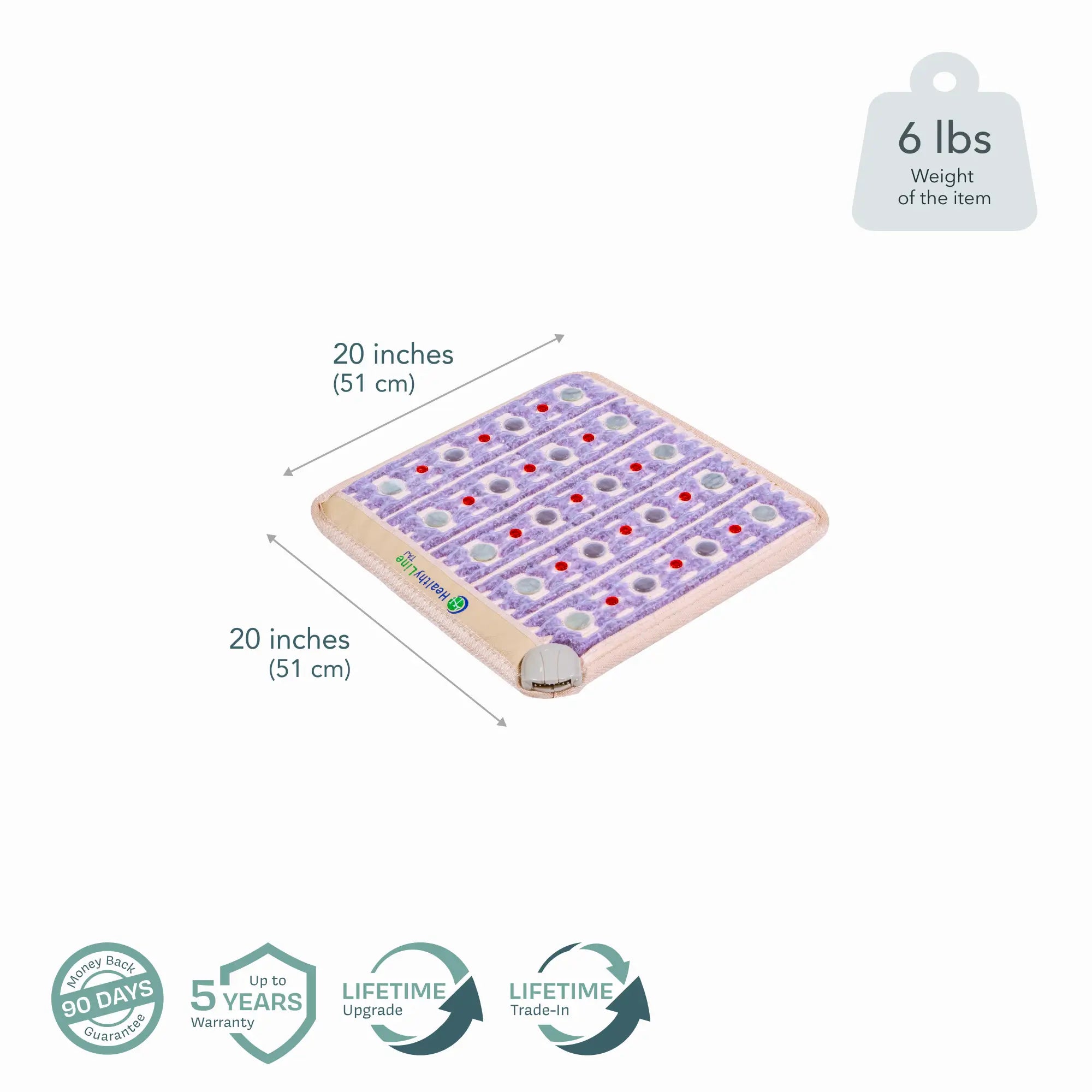 HealthyLine TAJ Series | PEMF Far Infrared Heating Mats