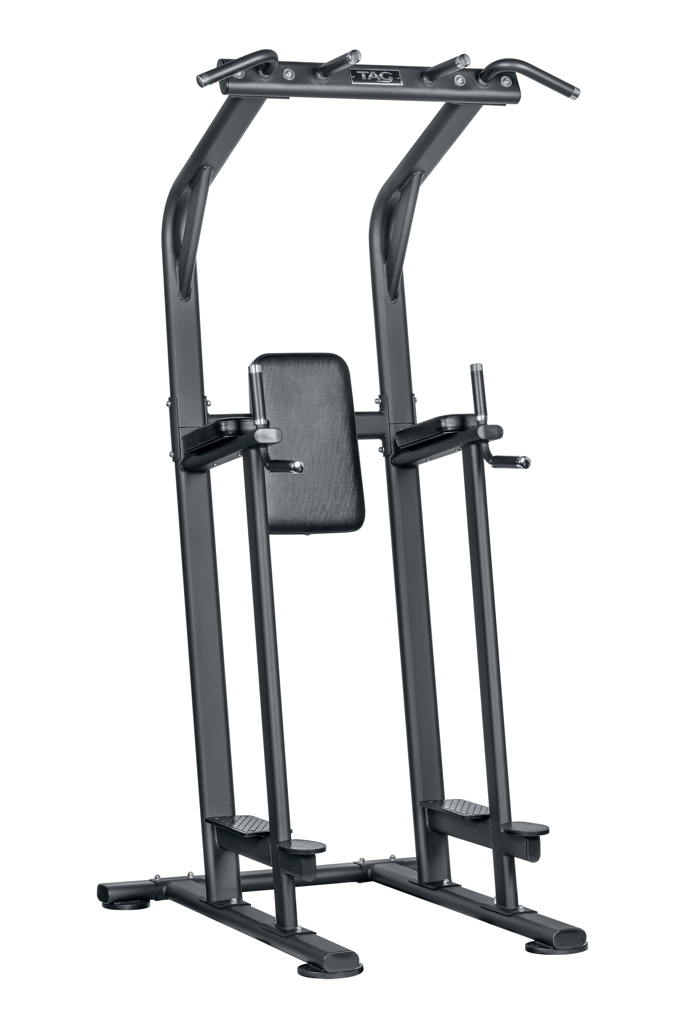 TAG Fitness Vertical Knee Raise/Chin/Dip - BLACK FRAME