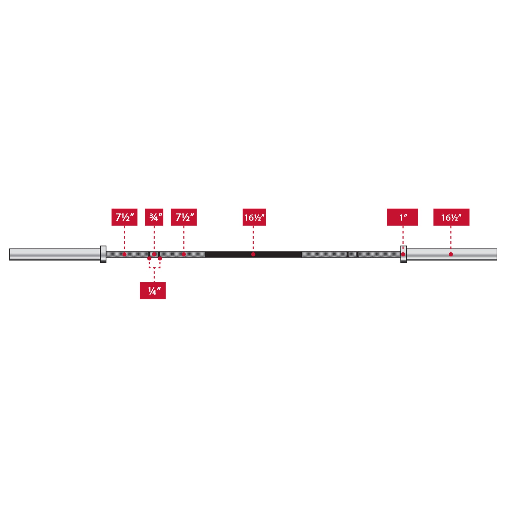 XMARK Voodoo: 7ft Olympic Weightlifting Bar