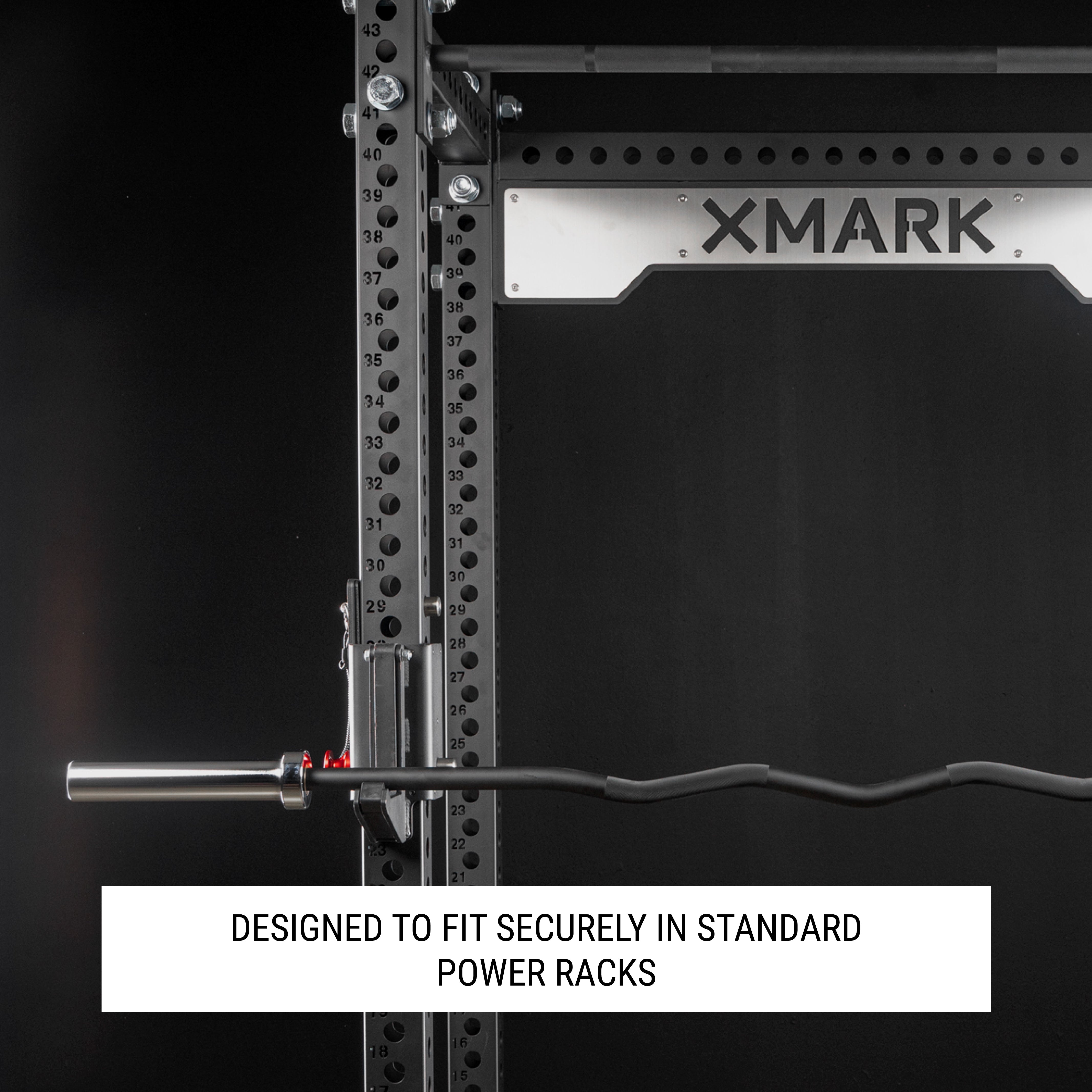 XMARK Convict 6ft Rackable Curl Bar