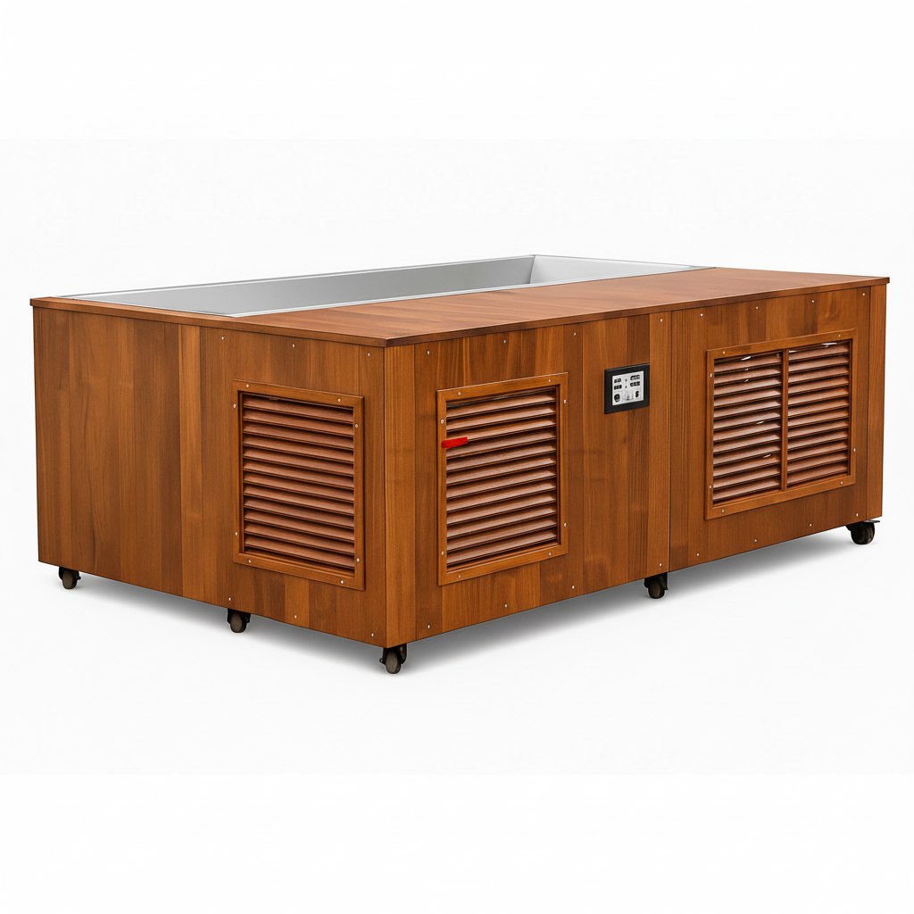 TimberChill Glacier Pro Cedar Cold Plunge
