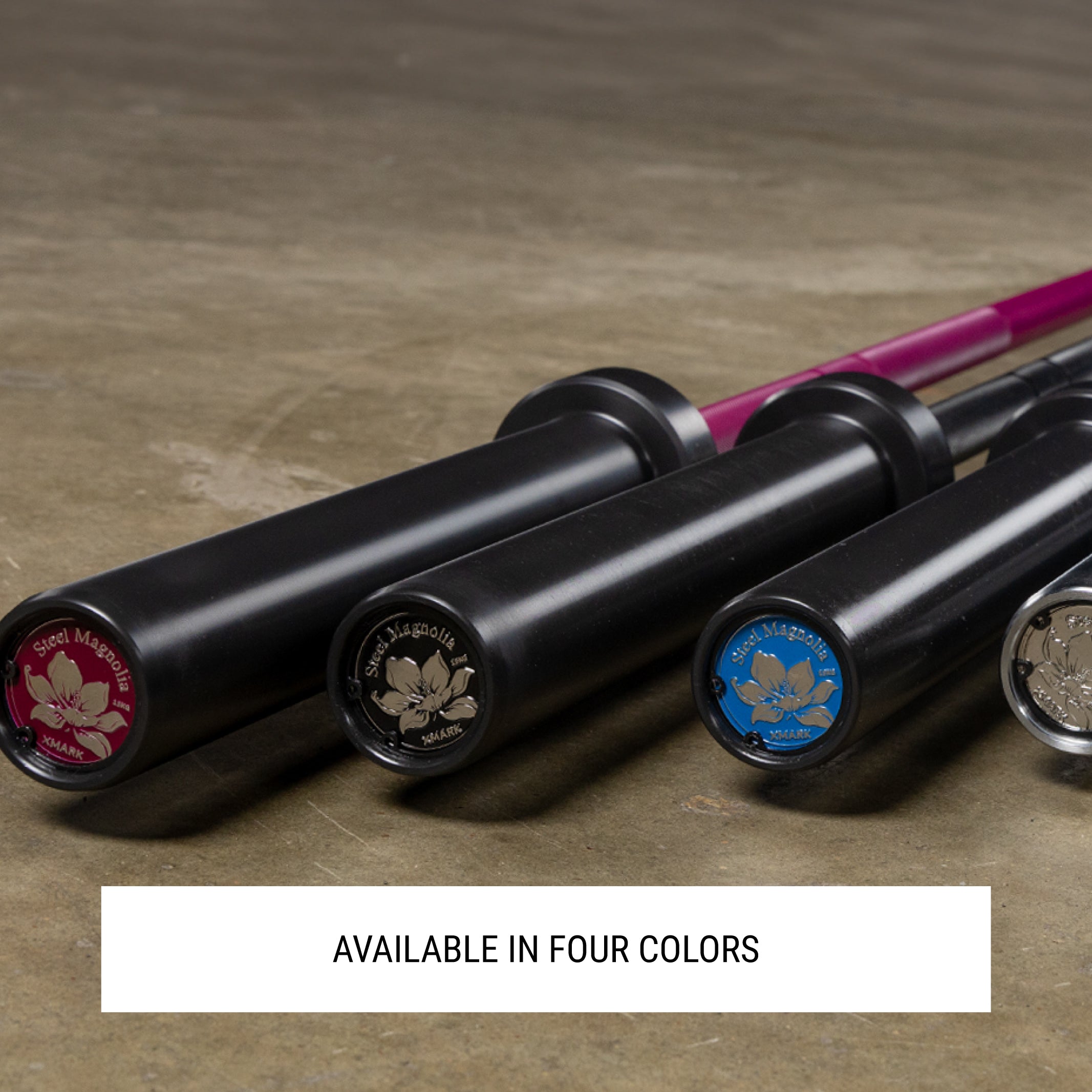 XMARK Steel Magnolia, IWF Women's Training Bar 190,000 PSI, 15kg US Cerakote